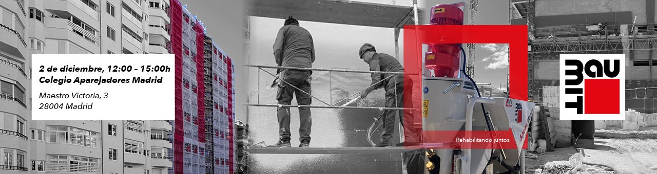 Jornada Baumit SATE y Rehabilitación Colegio de Aparejadores