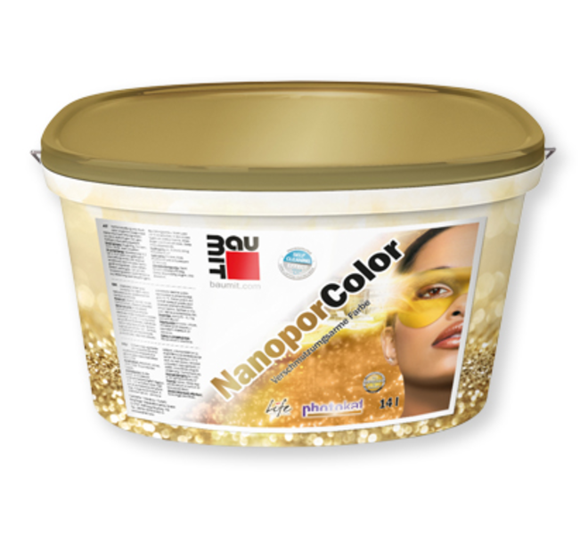 Baumit NanoporColor (Pintura autolimpiable) Baumit NanoporColor (Pintura autolimpiable)